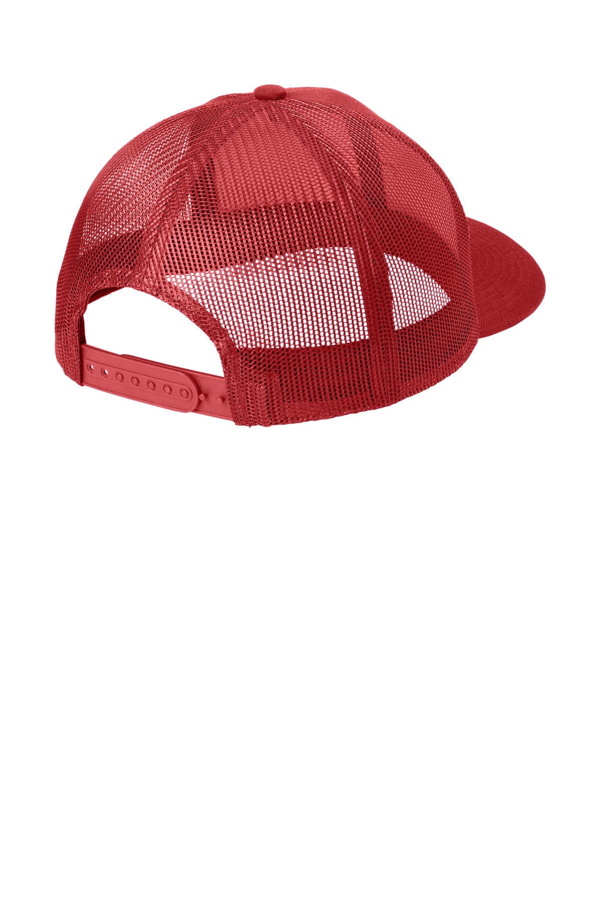 Port Authority Snapback Trucker Cap - Flame Red