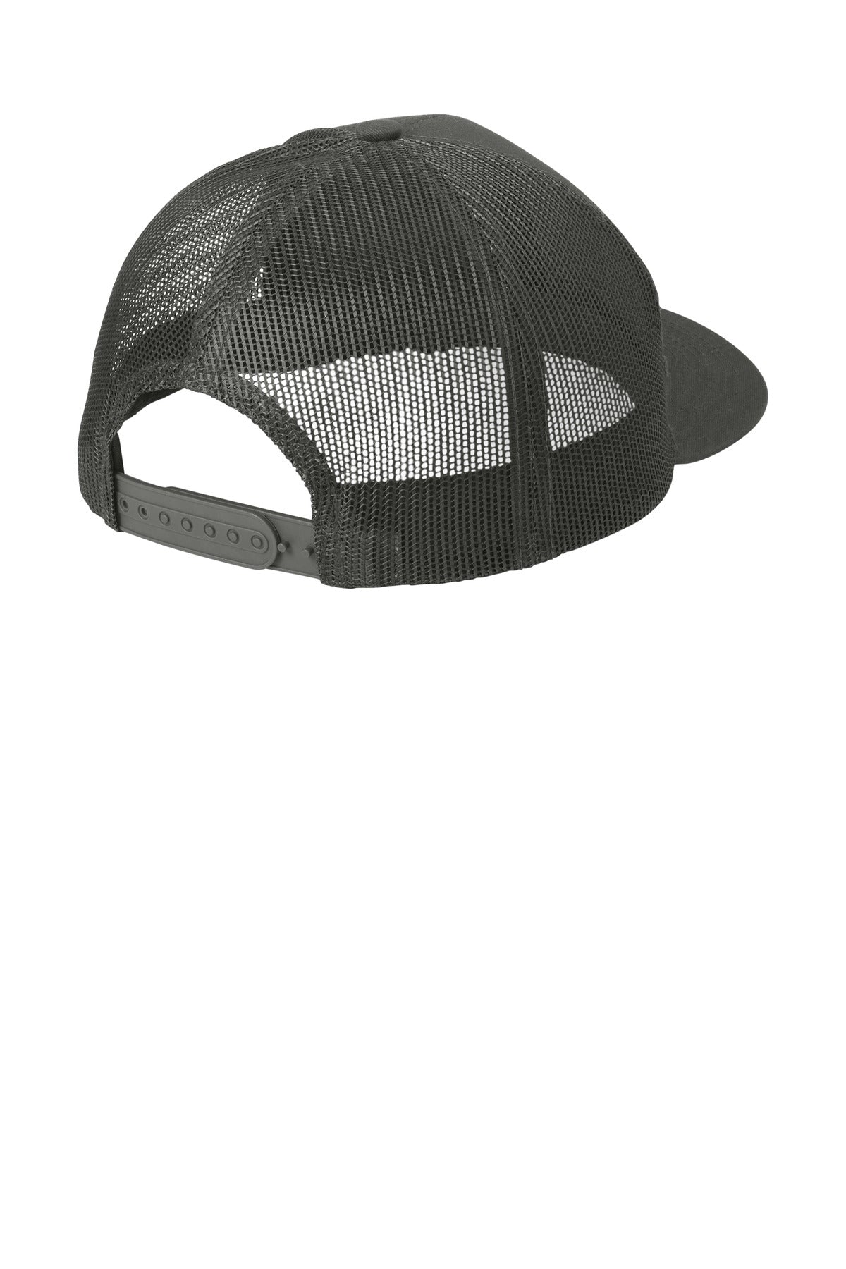 Port Authority Snapback Trucker Cap - Grey Steel