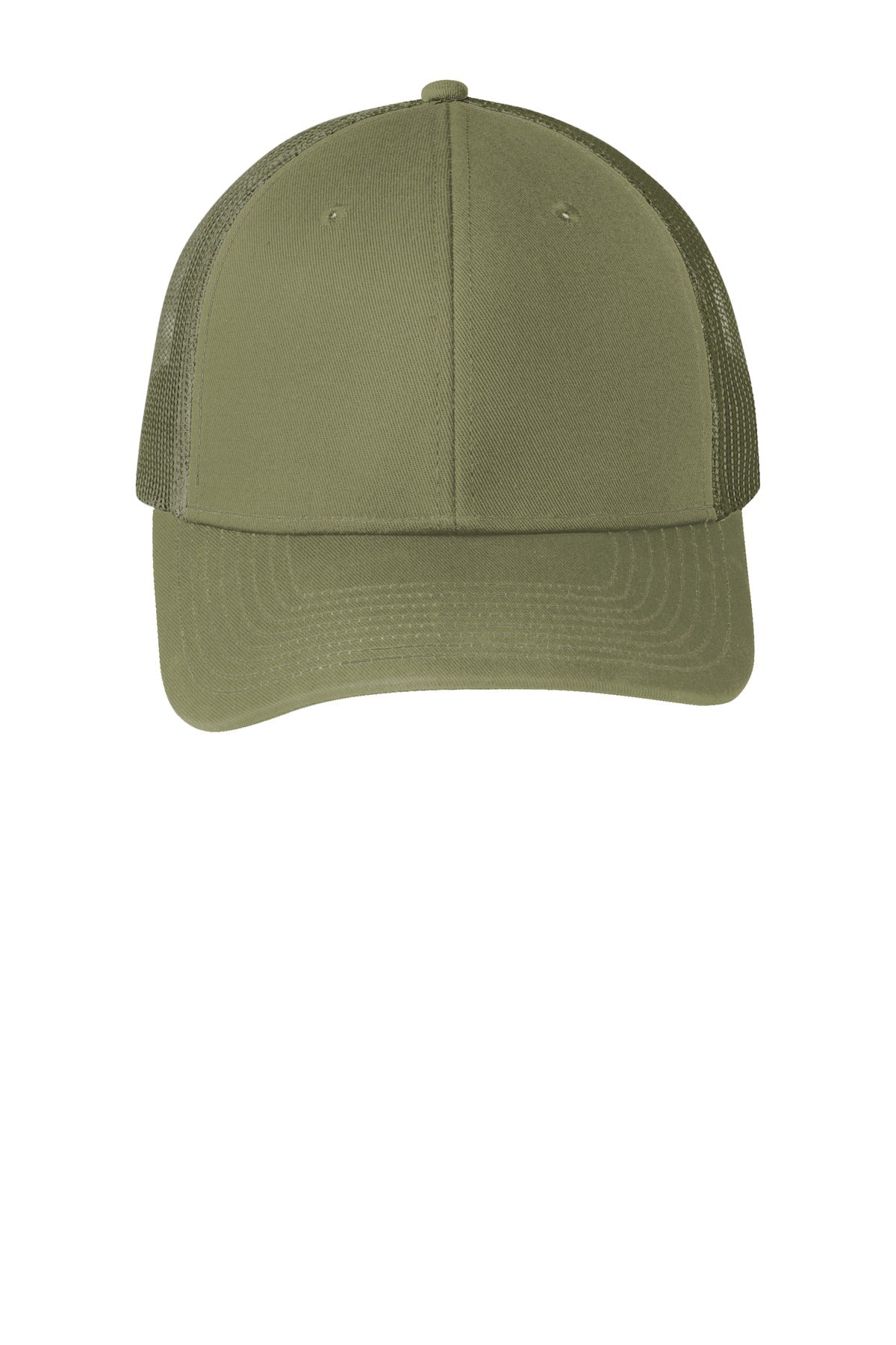 Port Authority Snapback Trucker Cap - Olive Drab Green