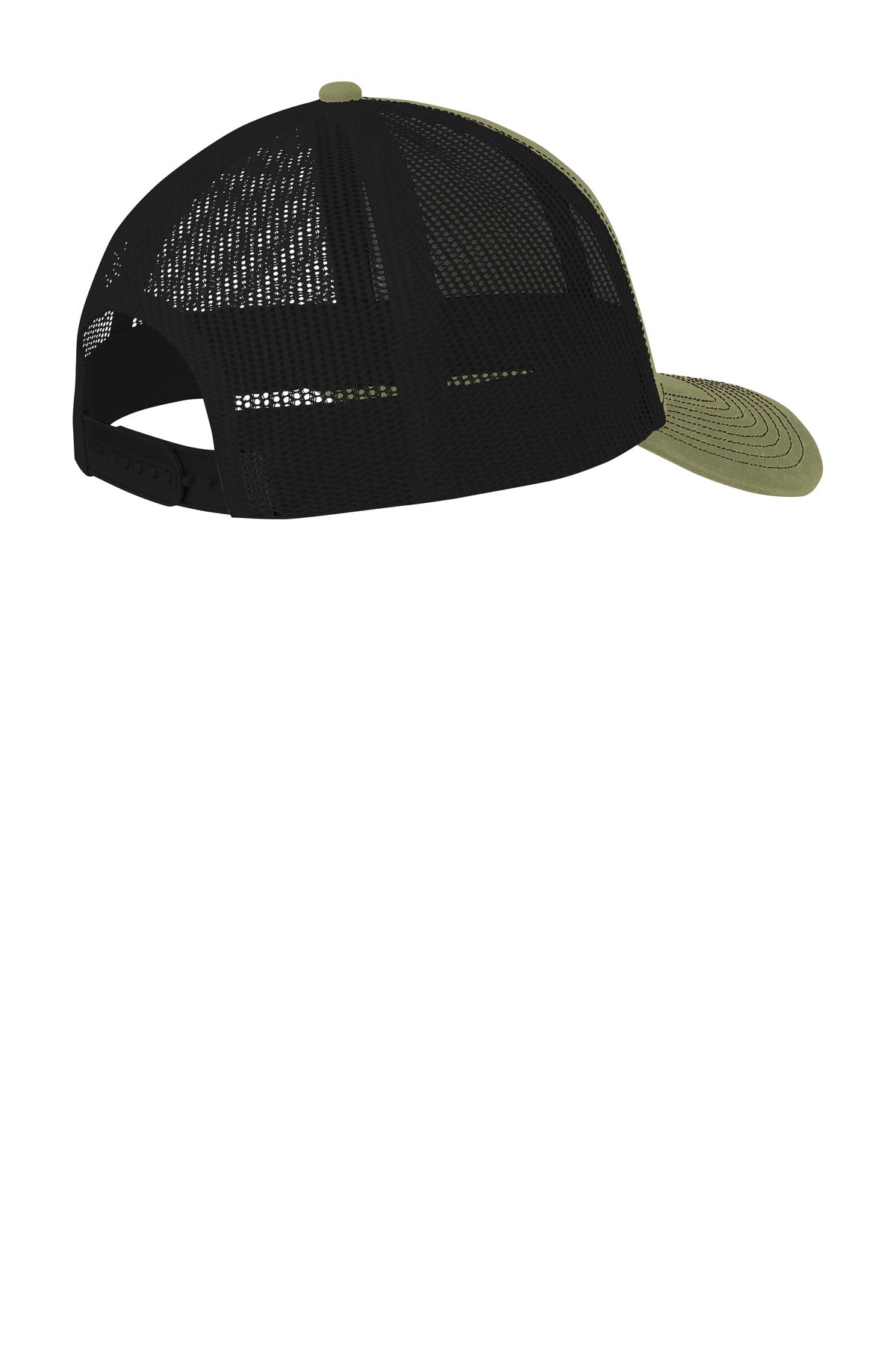 Port Authority Snapback Trucker Cap - Olive Drab Green/ Black