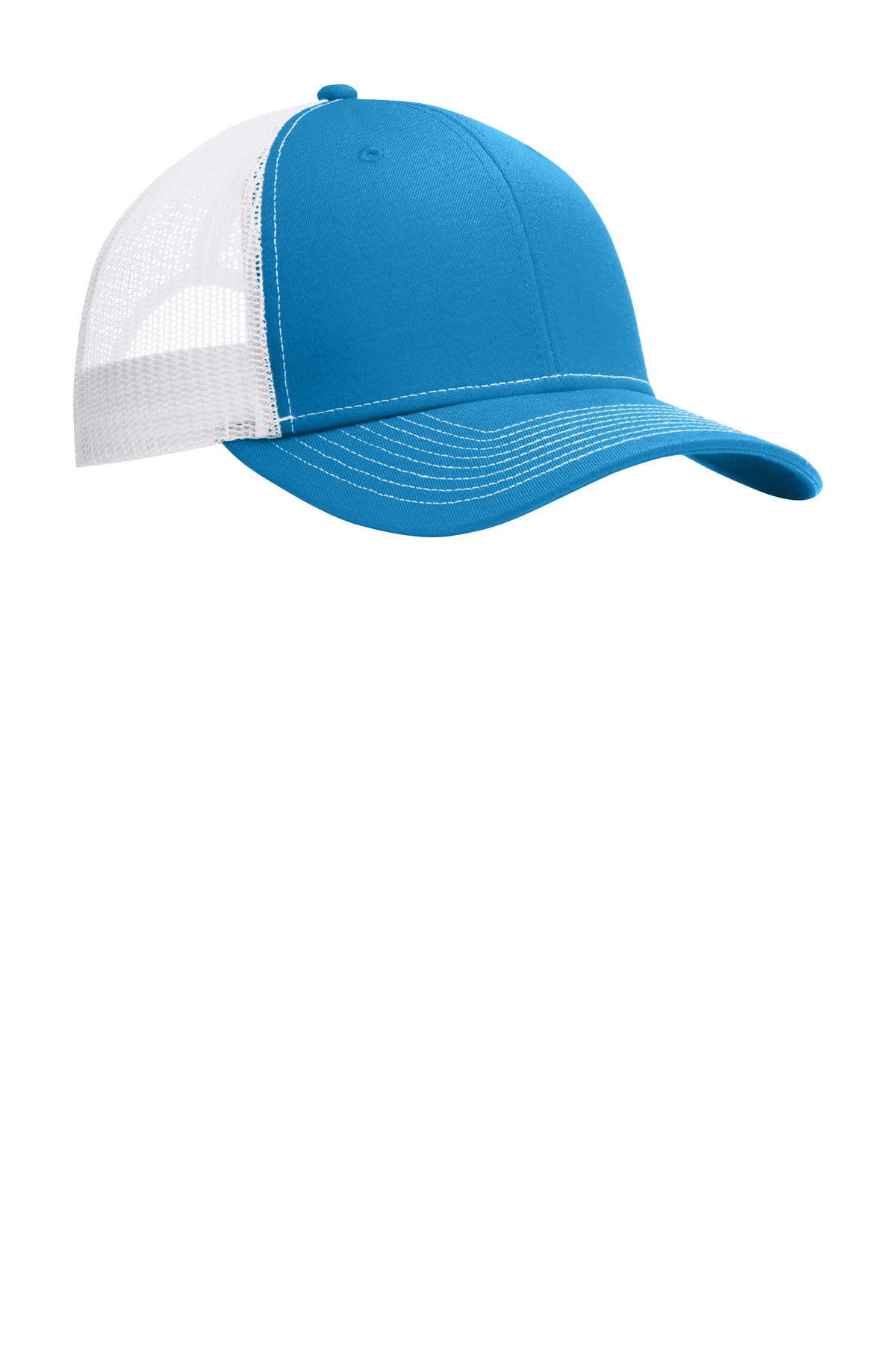 Port Authority Snapback Trucker Cap - Parcel Blue/ White