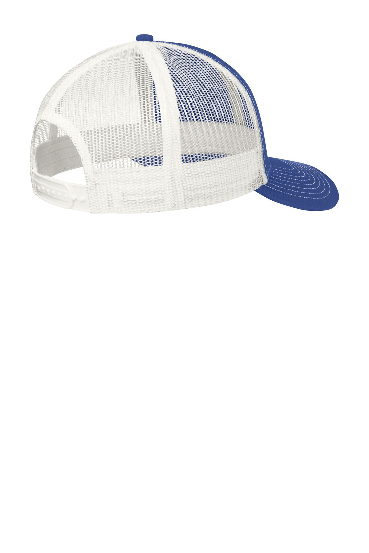 Port Authority Snapback Trucker Cap - Patriot Blue/ White