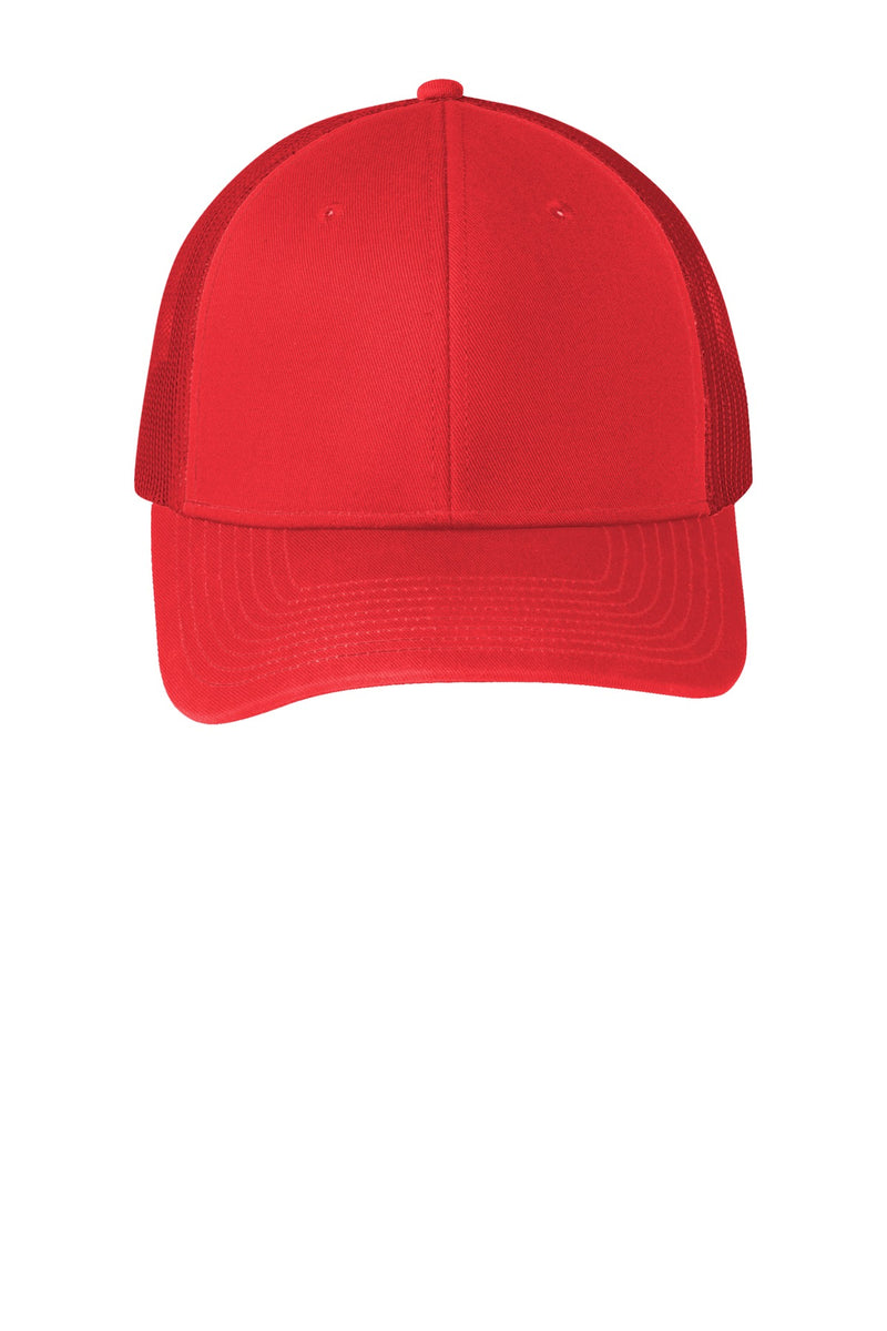 Port Authority Snapback Trucker Cap - True Red