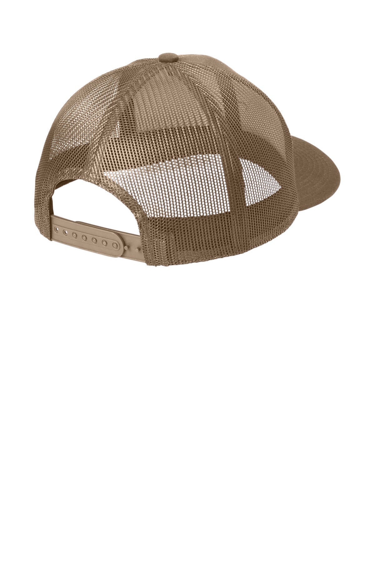 Port Authority Snapback Trucker Cap - Woodland Brown