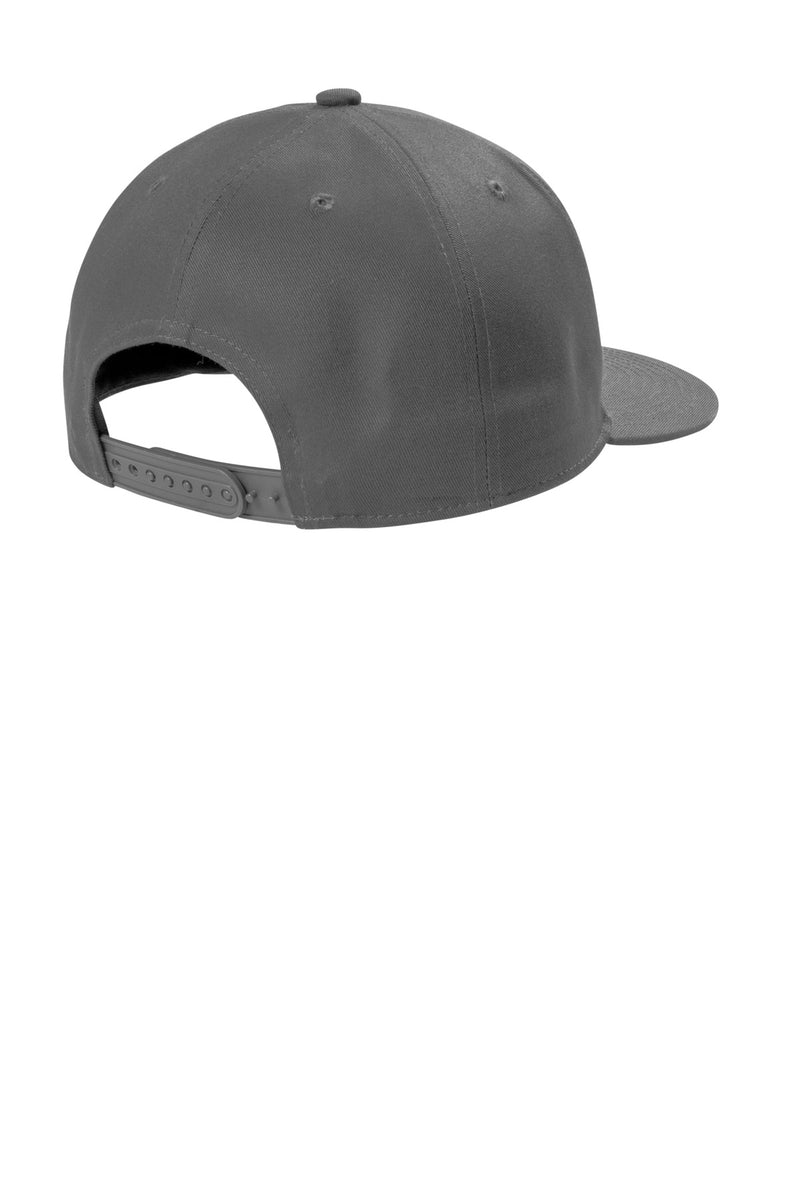 Port Authority Snapback Flat Bill Cap - Grey Steel