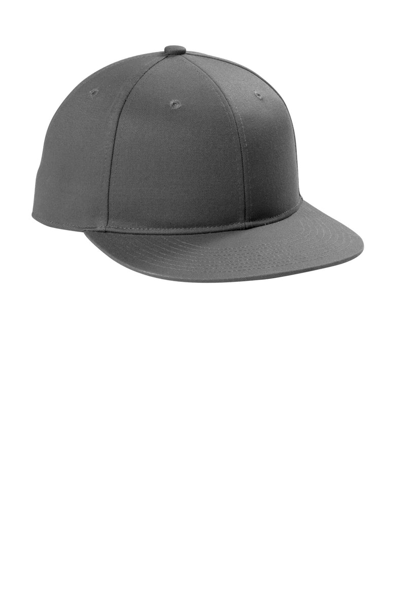 Port Authority Snapback Flat Bill Cap - Grey Steel
