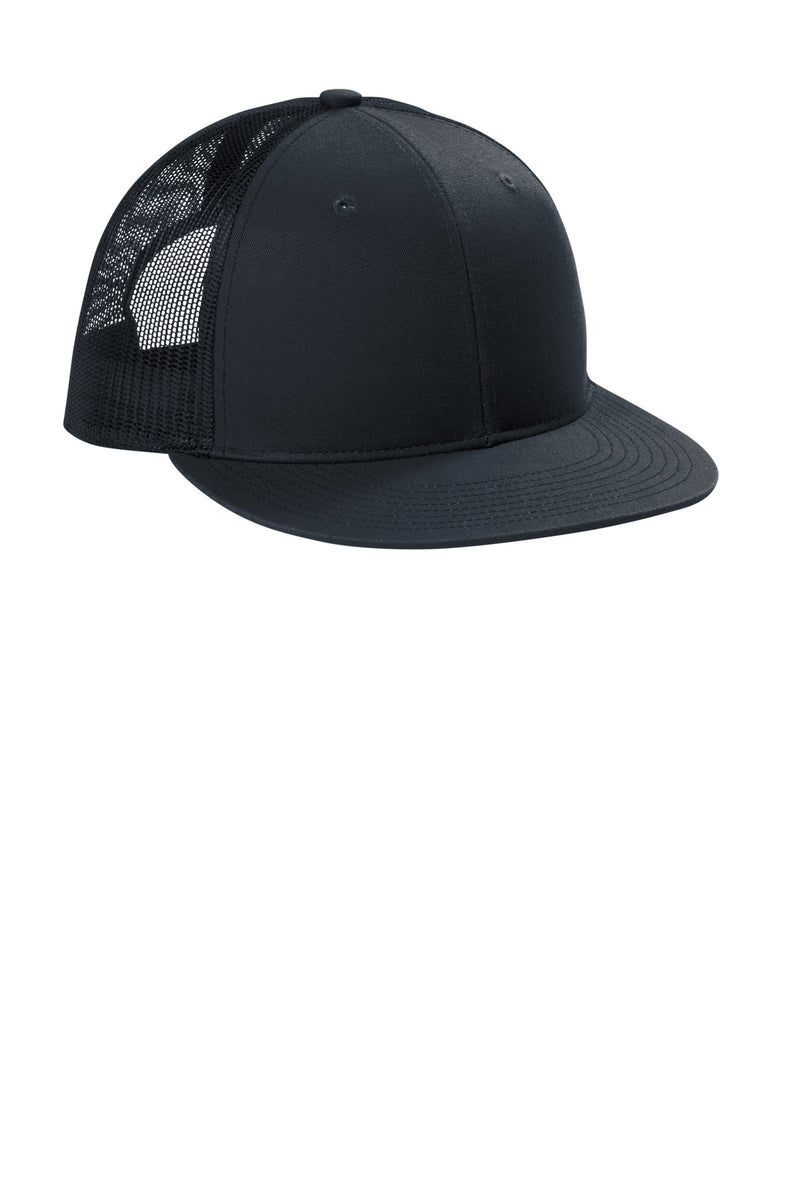 Port Authority Snapback Flat Bill Trucker Cap - Rich Navy