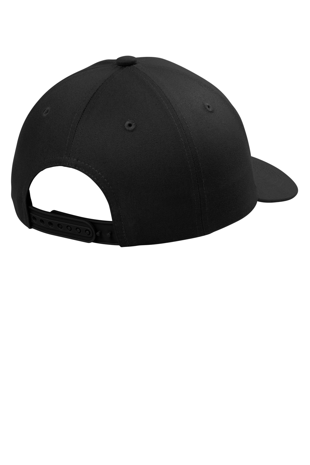 Port Authority Snapback Cap - Black