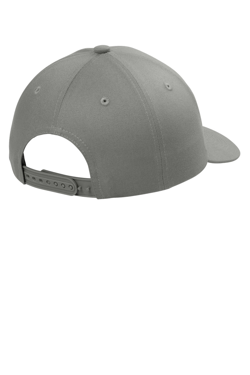 Port Authority Snapback Cap - Gusty Grey
