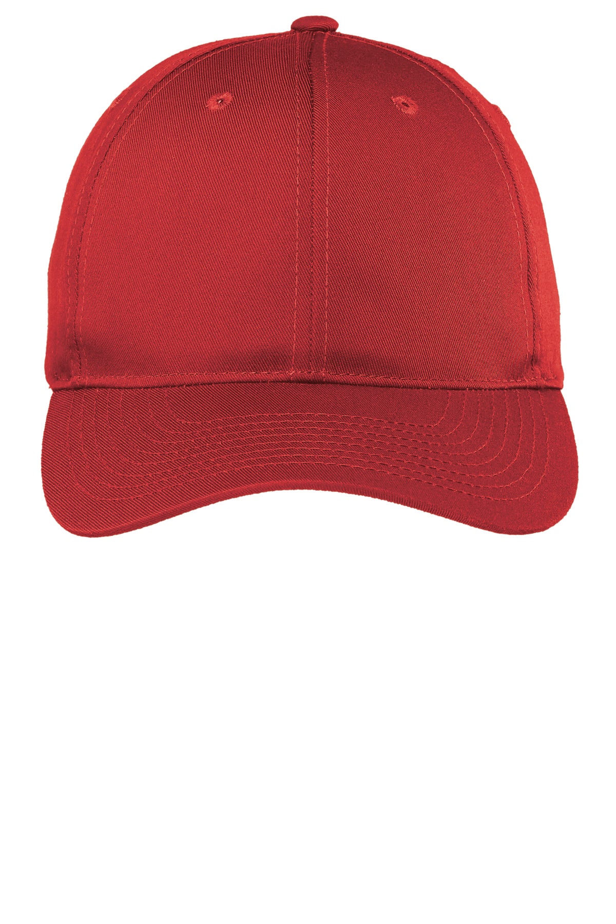 Port Authority Fine Twill Cap - Red