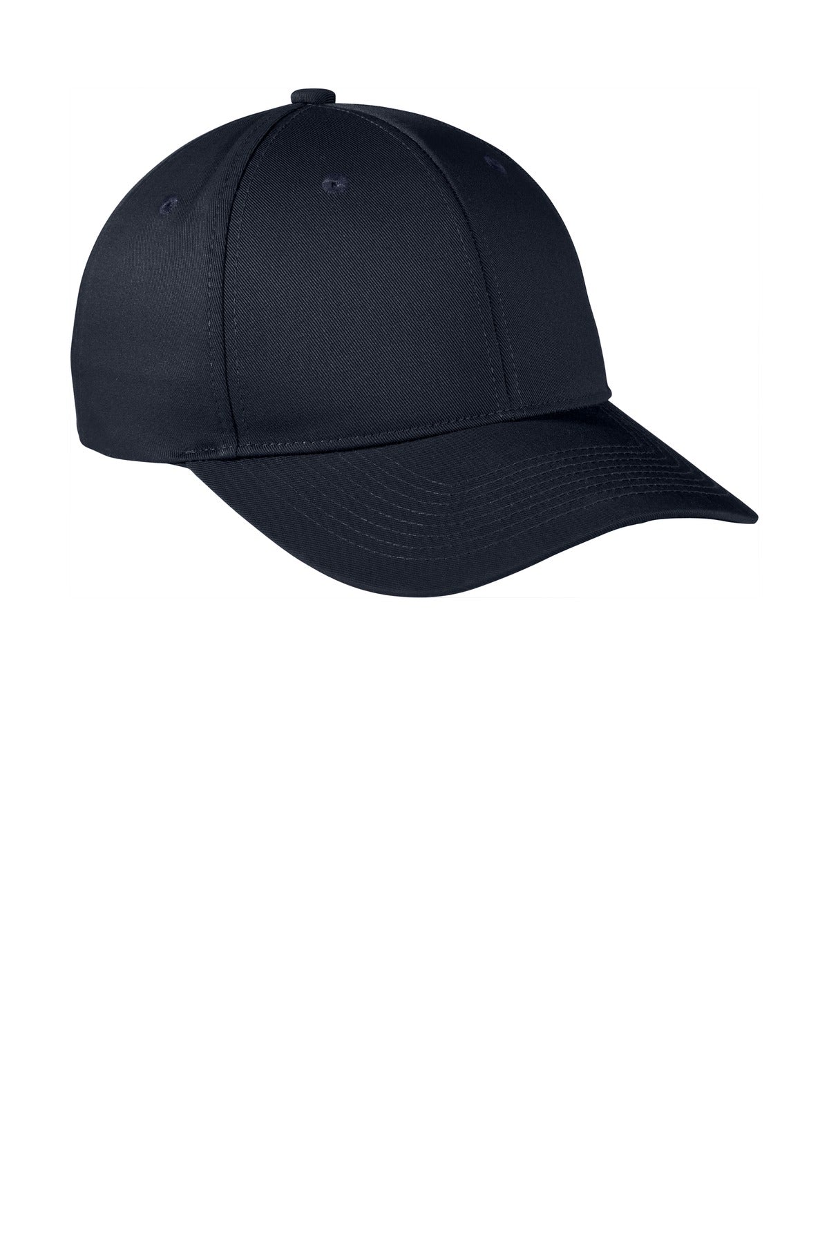 Port Authority  Snapback Fine Twill Cap - Navy