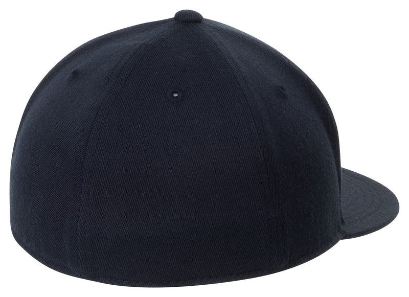 Port Authority Flexfit 210 Flat Bill Cap - Navy