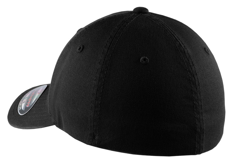 Port Authority Flexfit Garment-Washed Cap - Black