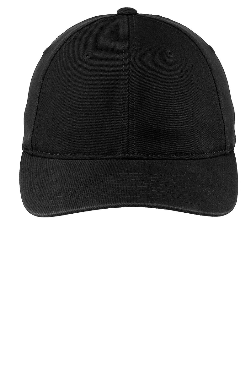 Port Authority Flexfit Garment-Washed Cap - Black