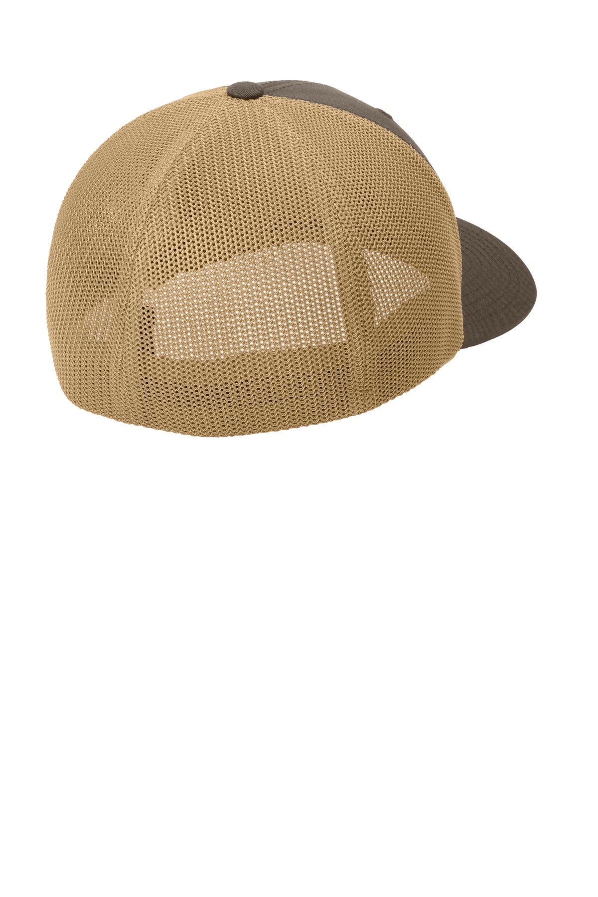 Port Authority Flexfit Mesh Back Cap - Brown/ Khaki