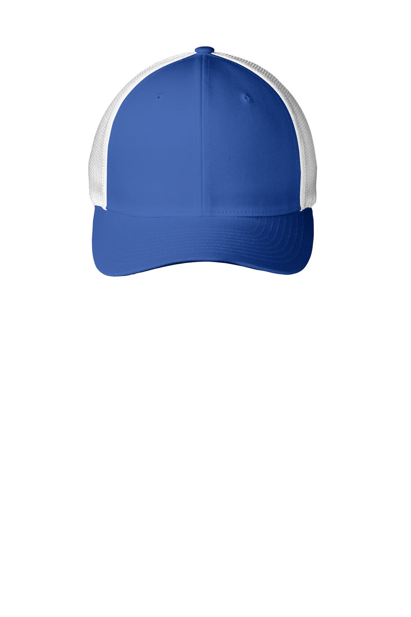 Port Authority Flexfit Mesh Back Cap - True Royal/ White