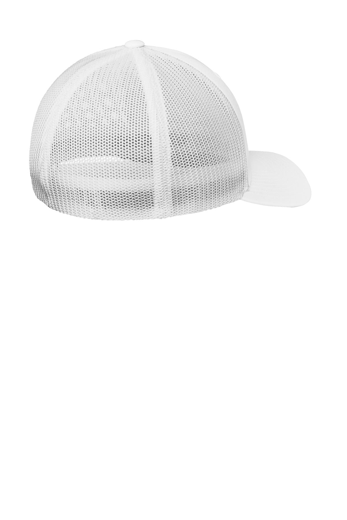 Port Authority Flexfit Mesh Back Cap - White/ White