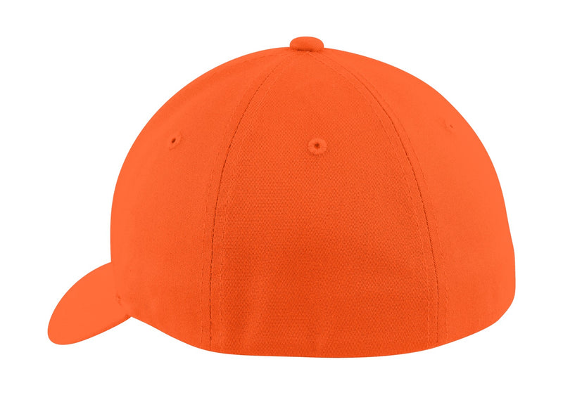 Port Authority Flexfit Cotton Twill Cap - Orange