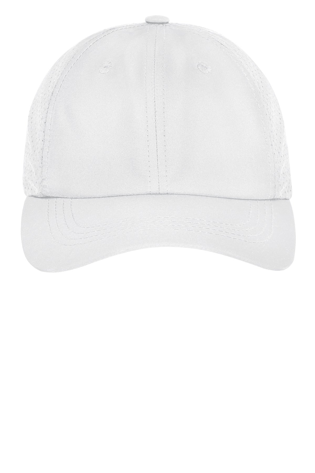 Port Authority Perforated Cap - White