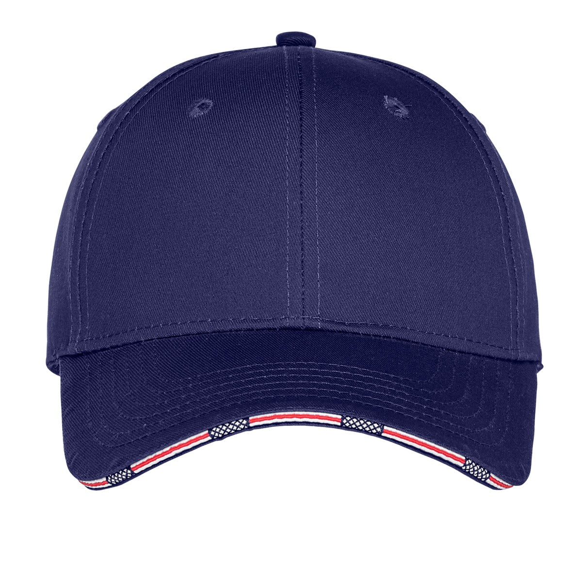 Port Authority Americana Flag Sandwich Cap - Blue Crush