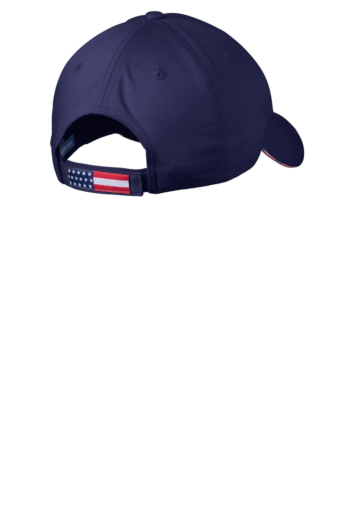 Port Authority Americana Flag Sandwich Cap - Blue Crush