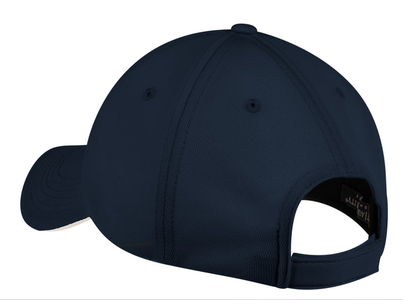 Port Authority Dry Zone Cap - Classic Navy/ White