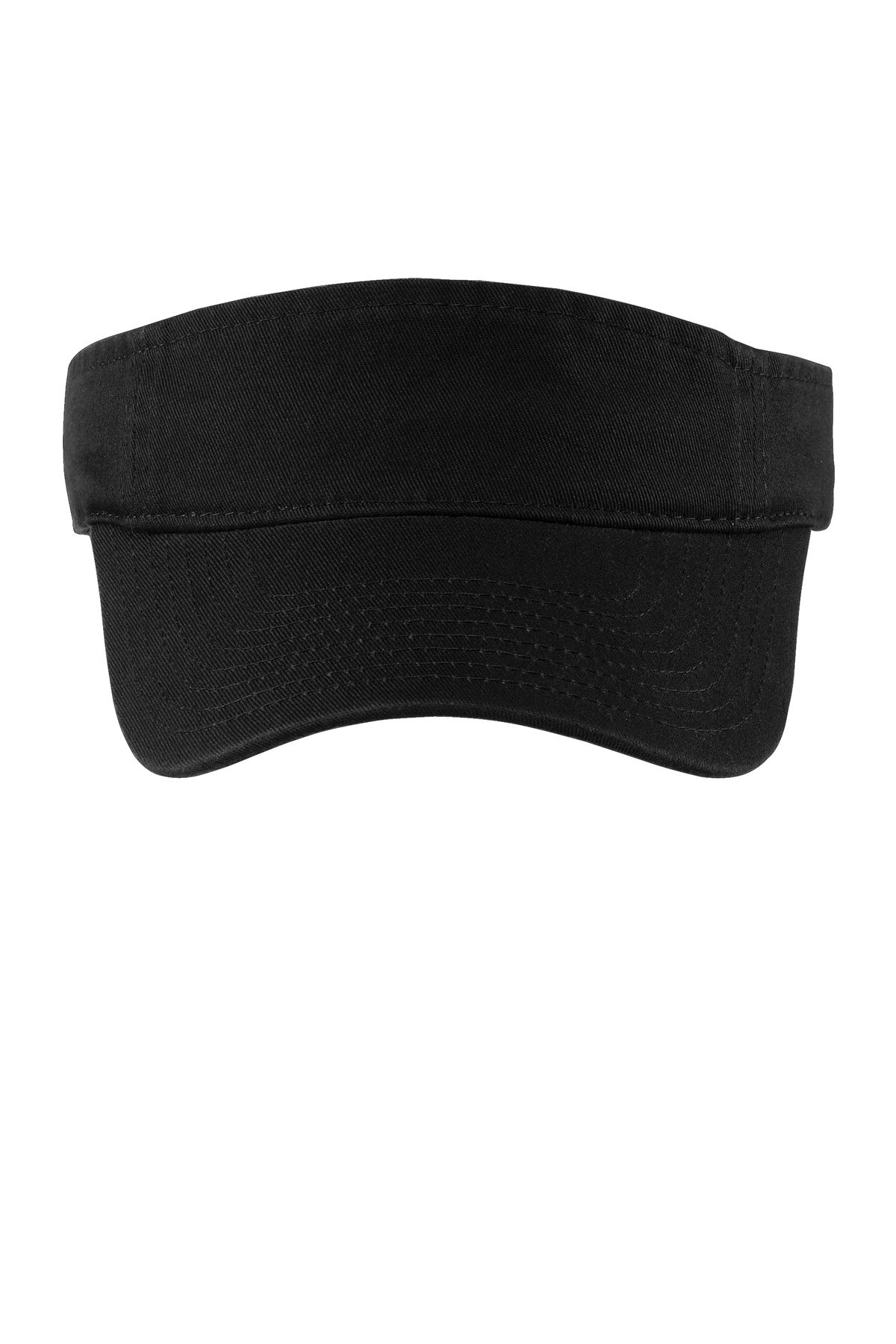 Port Authority Enzyme Wash Fashion Visor - Black
