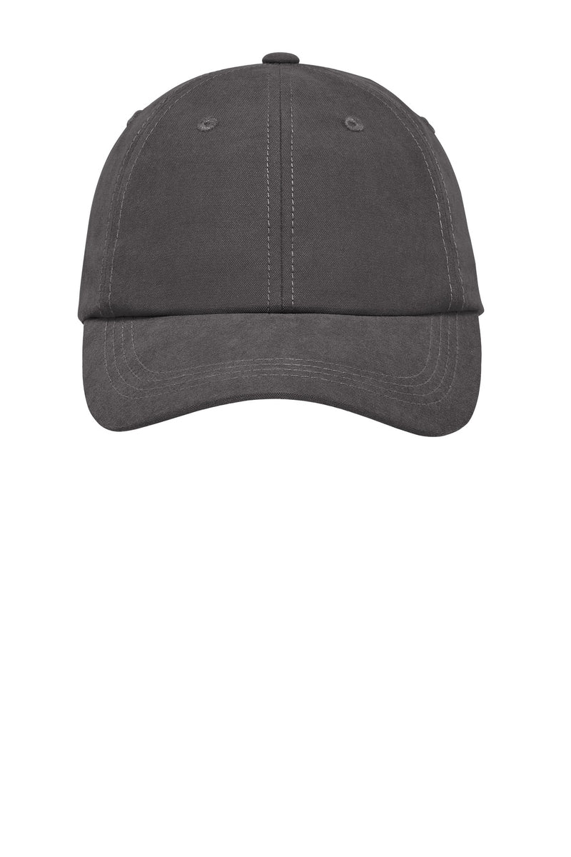Port Authority Sueded Cap - Charcoal