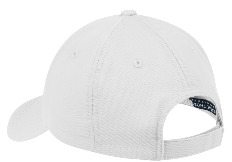 Port Authority Nylon Twill Performance Cap - White