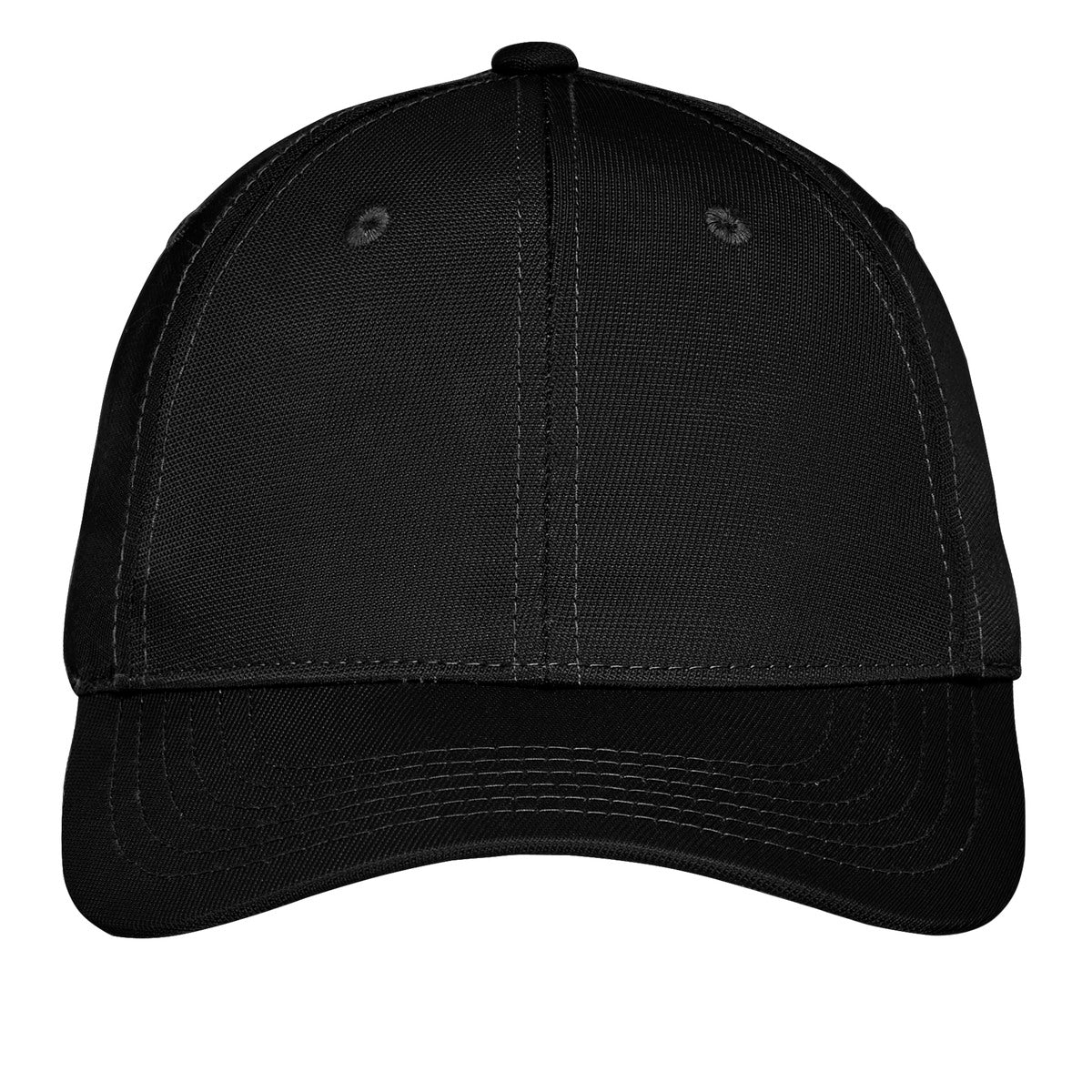 Port Authority Nylon Twill Performance Cap - Black