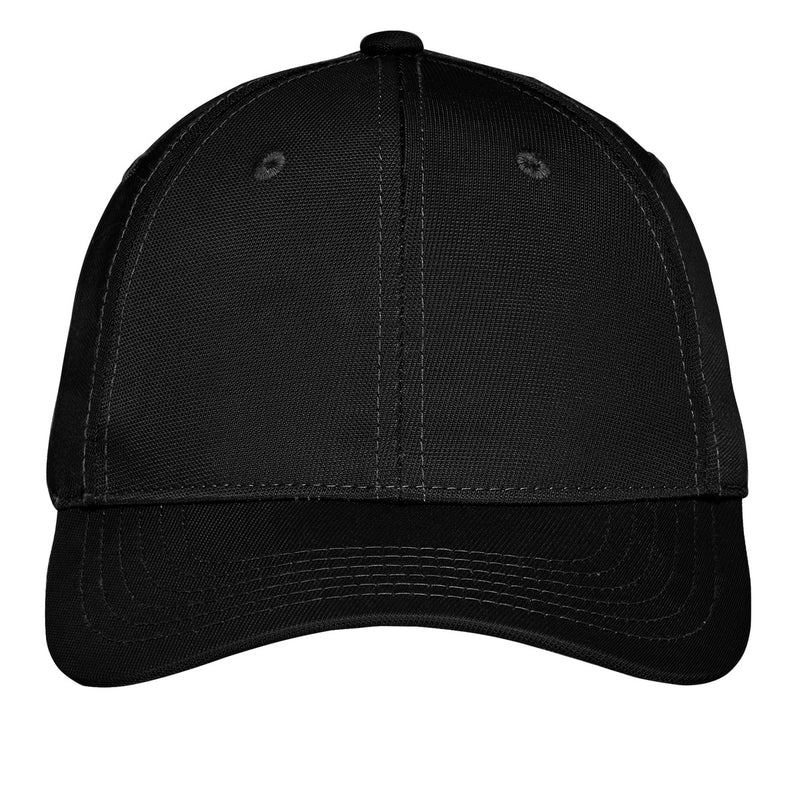 Port Authority Nylon Twill Performance Cap - Black