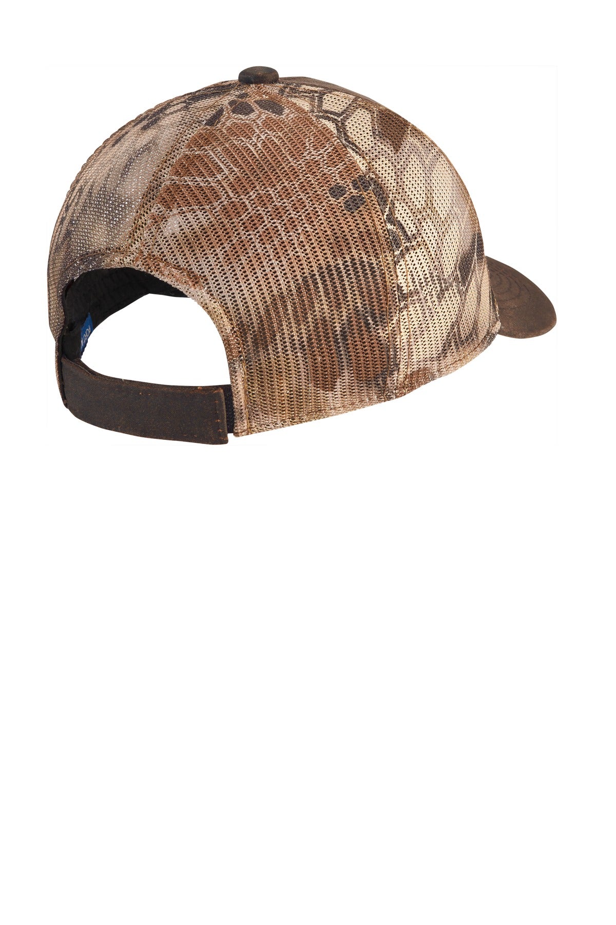 Port Authority  Pigment Print Camouflage Mesh Back Cap - Kryptek Highlander/ Brown