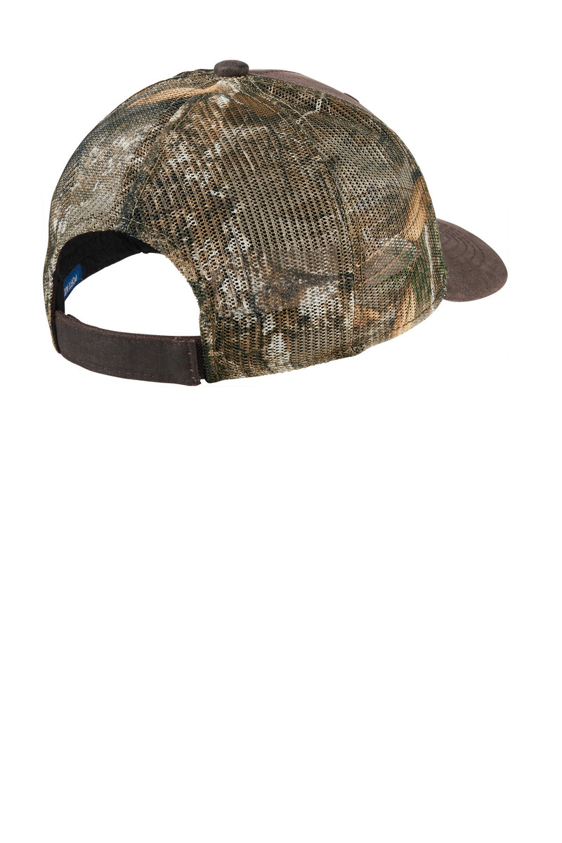 Port Authority  Pigment Print Camouflage Mesh Back Cap - Realtree Edge/ Brown