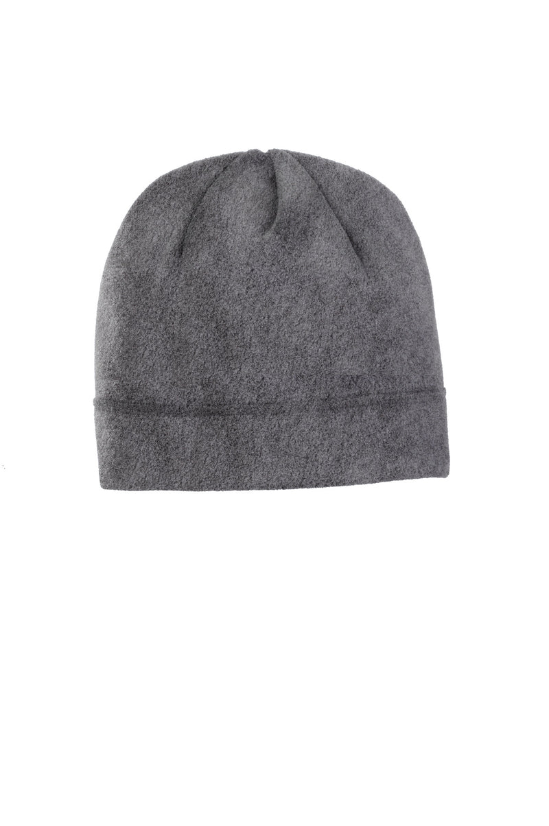 Port Authority R-Tek Stretch Fleece Beanie - Midnight Heather