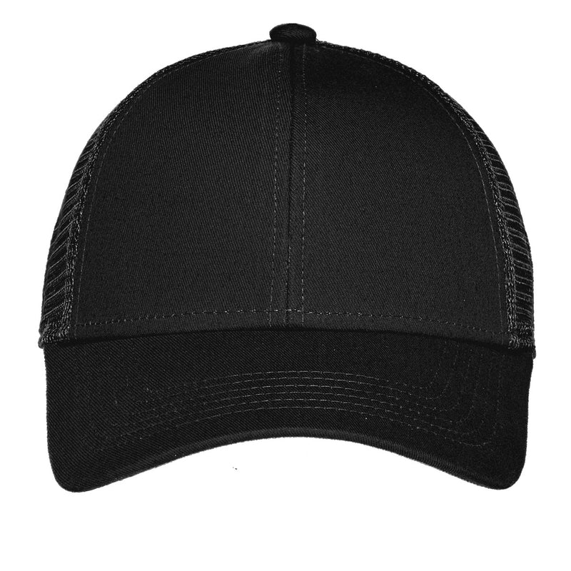 Port Authority Adjustable Mesh Back Cap - Black