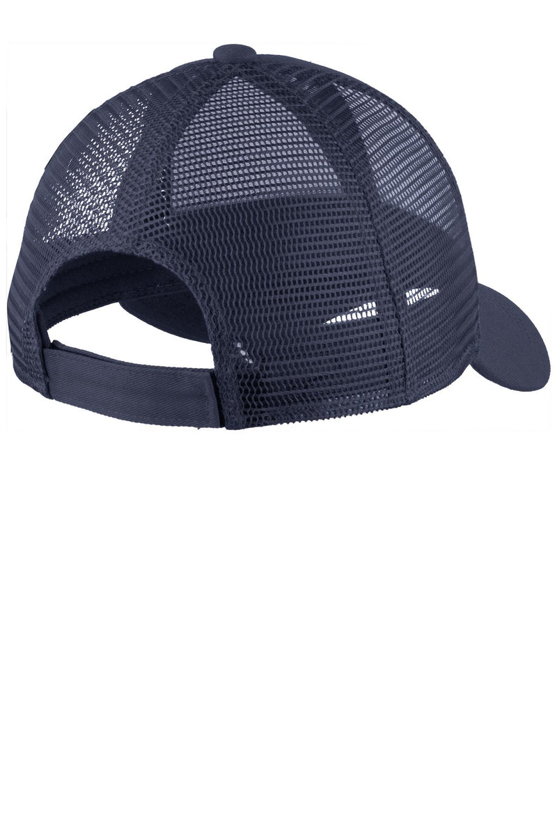 Port Authority Adjustable Mesh Back Cap - True Navy