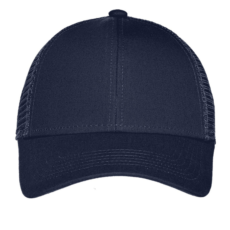 Port Authority Adjustable Mesh Back Cap - True Navy