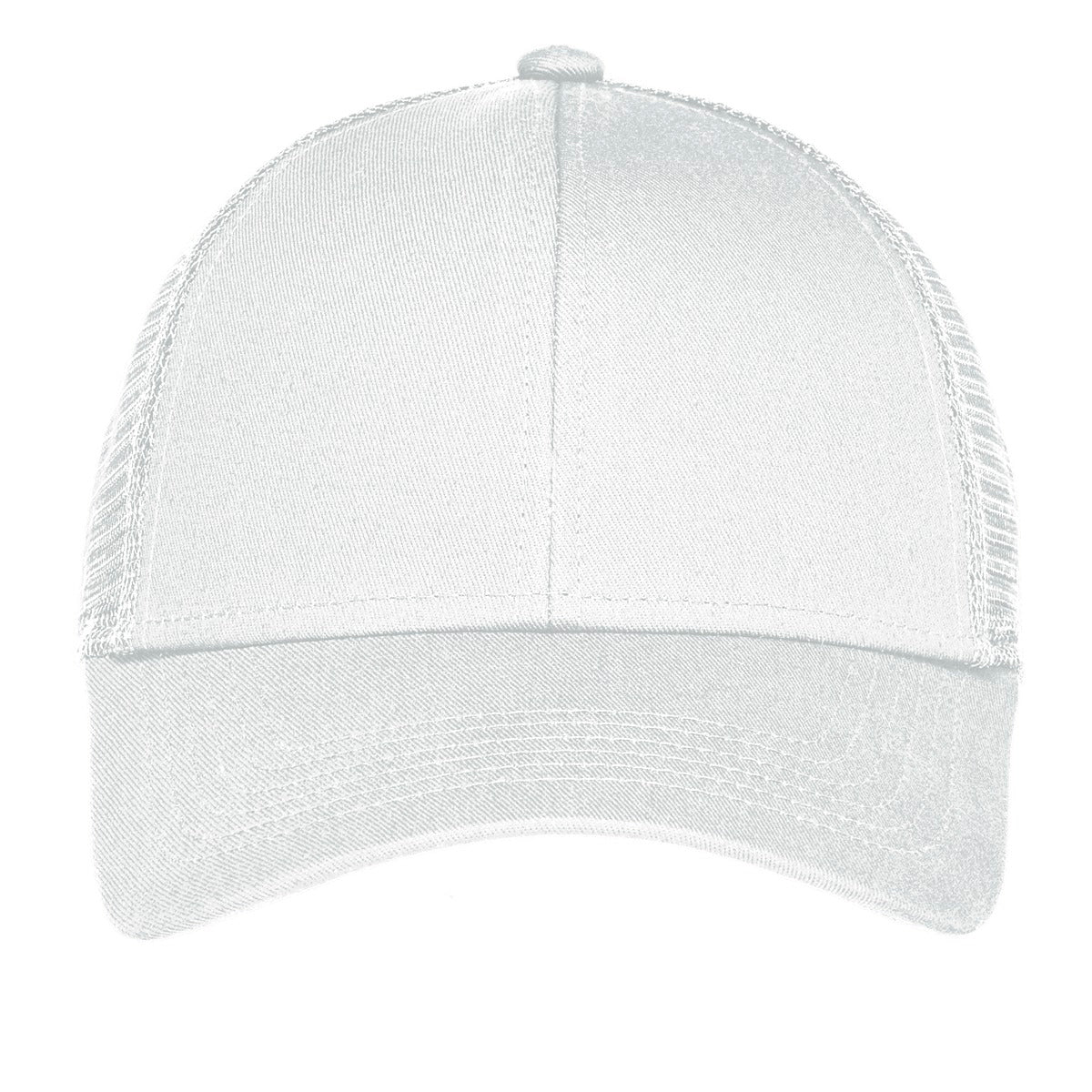 Port Authority Adjustable Mesh Back Cap - White