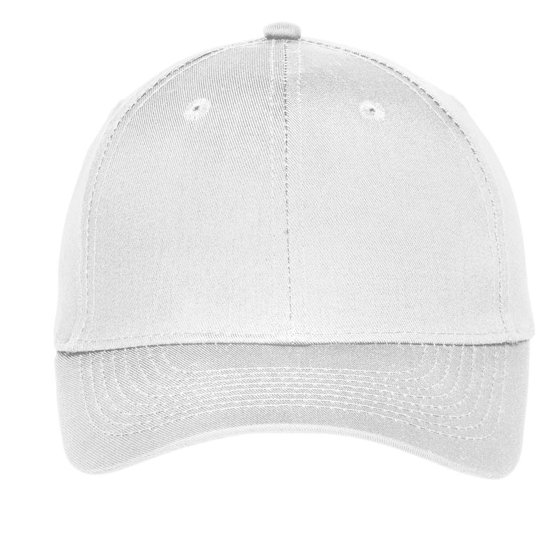 Port Authority Uniforming Twill Cap - White