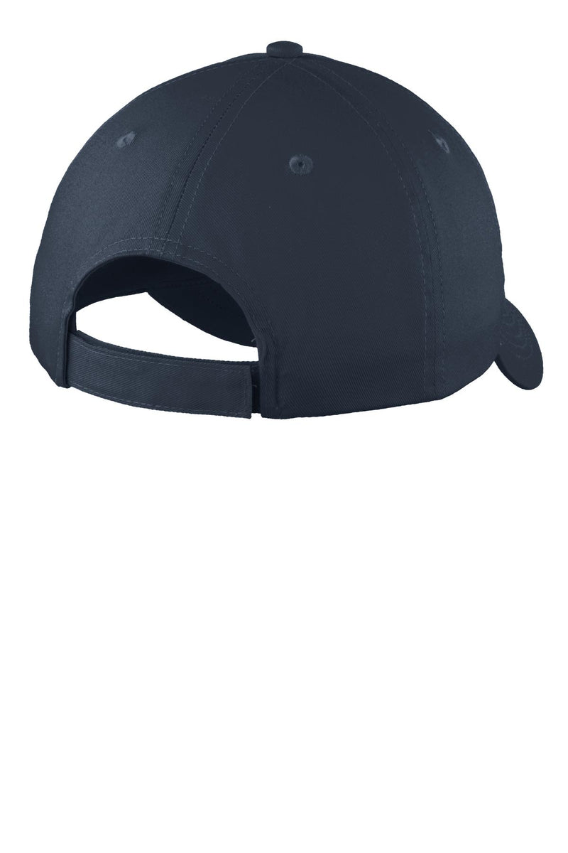 Port Authority Six-Panel Unstructured Twill Cap - Navy