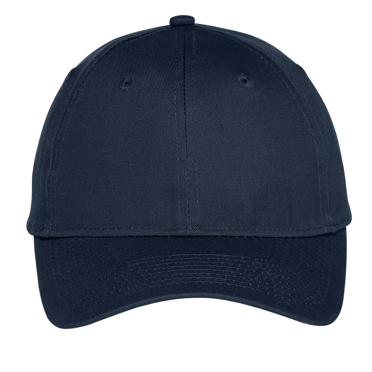 Port Authority Six-Panel Unstructured Twill Cap - Navy