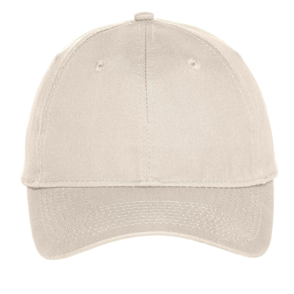 Port Authority Six-Panel Unstructured Twill Cap - Oyster