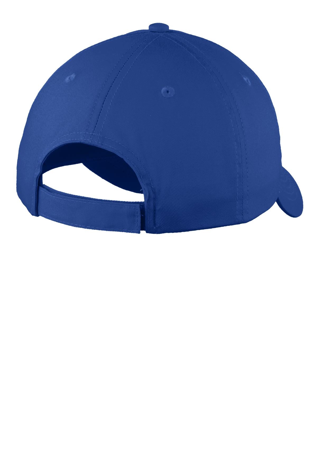 Port Authority Six-Panel Unstructured Twill Cap - Royal