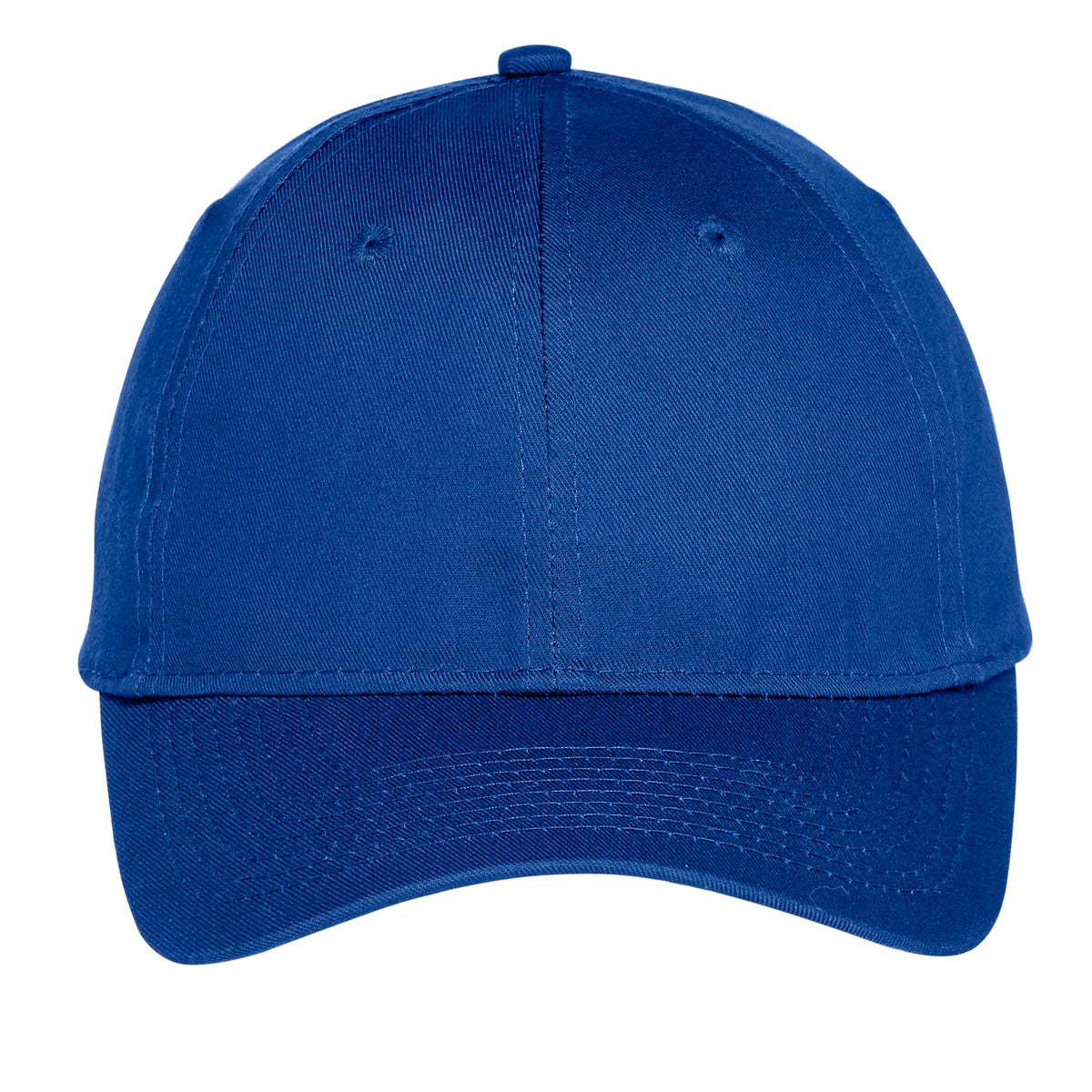 Port Authority Six-Panel Unstructured Twill Cap - Royal