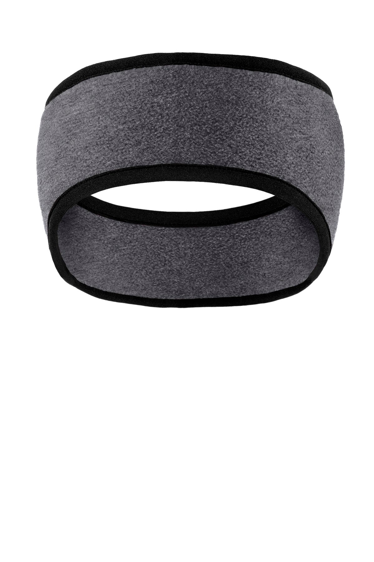 Port Authority Two-Color Fleece Headband - Midnight Heather