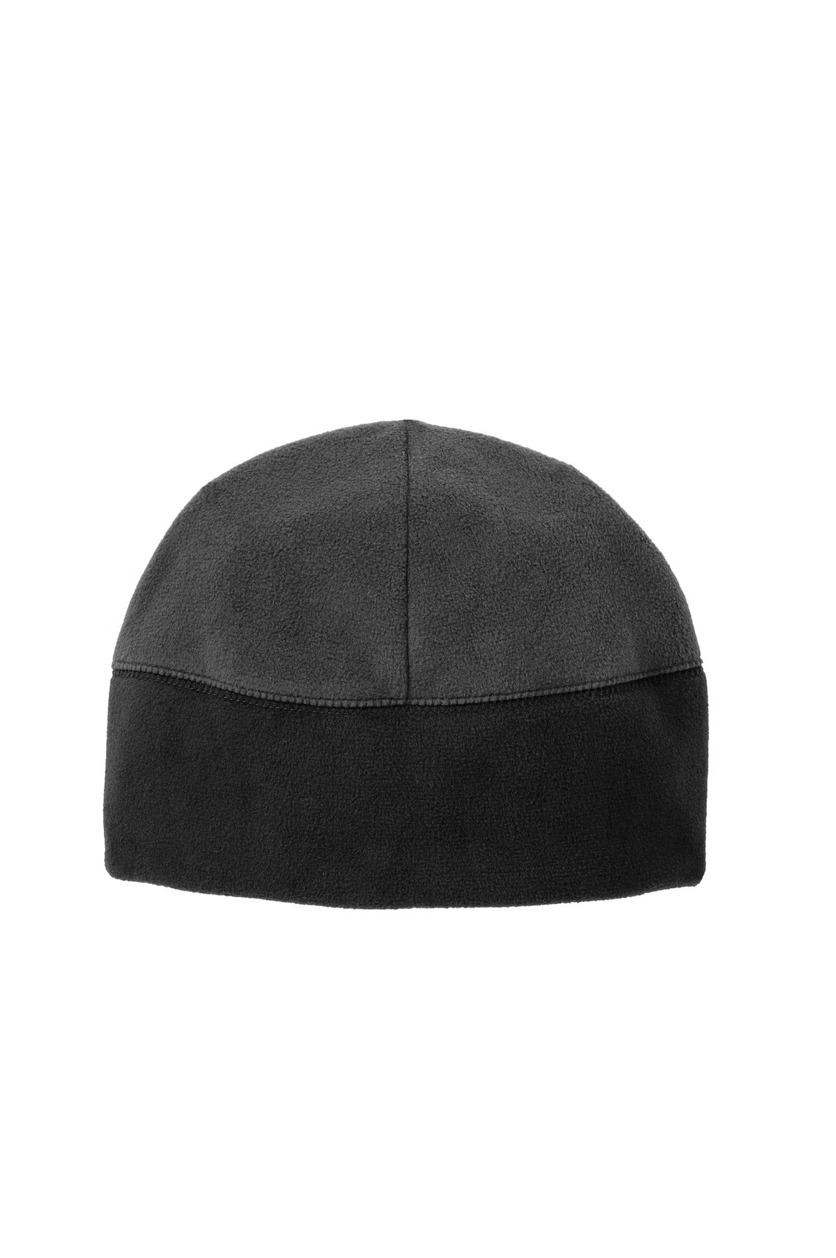 Port Authority Fleece Beanie - Charcoal/ Black