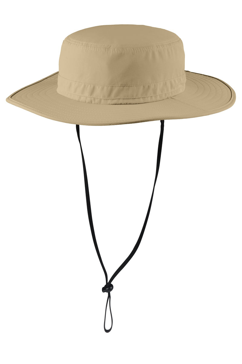 Port Authority Outdoor Wide-Brim Hat - Coffee Cream