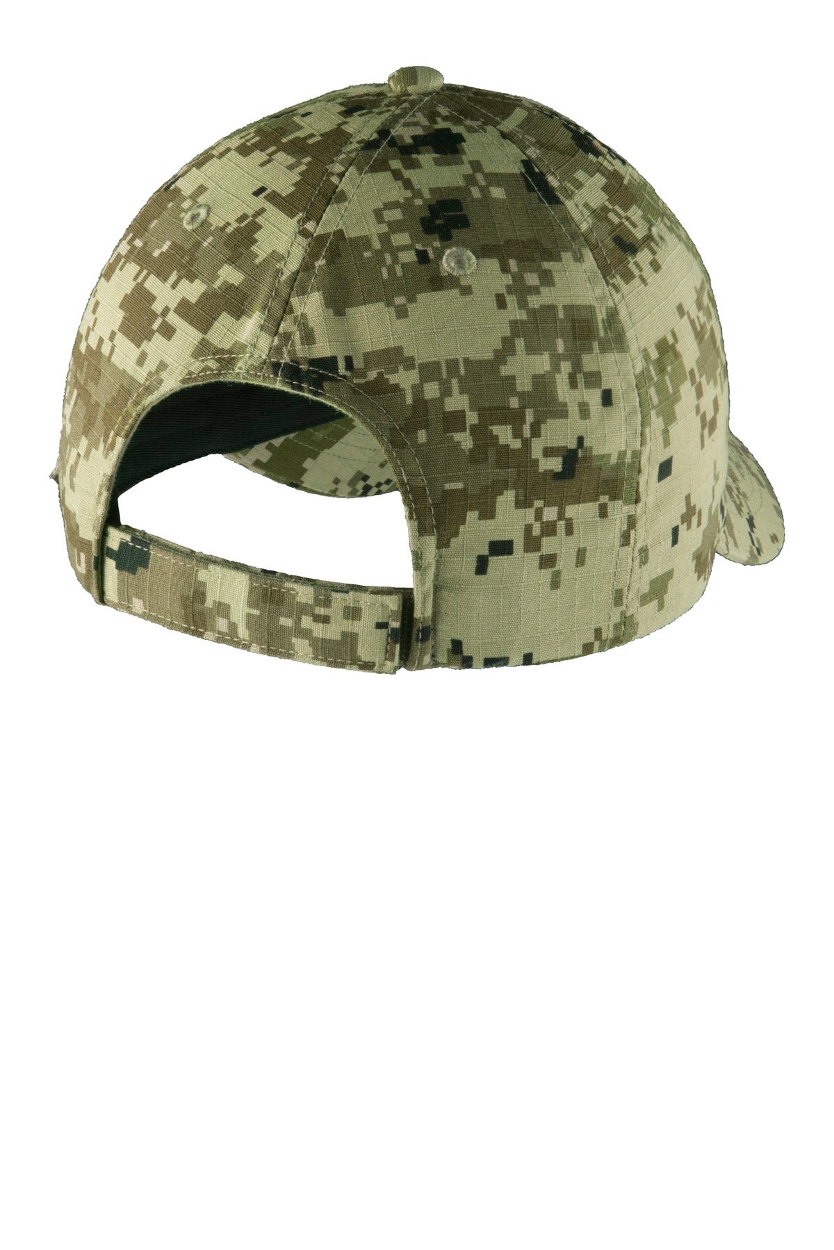 Port Authority Digital Ripstop Camouflage Cap - Green Camo