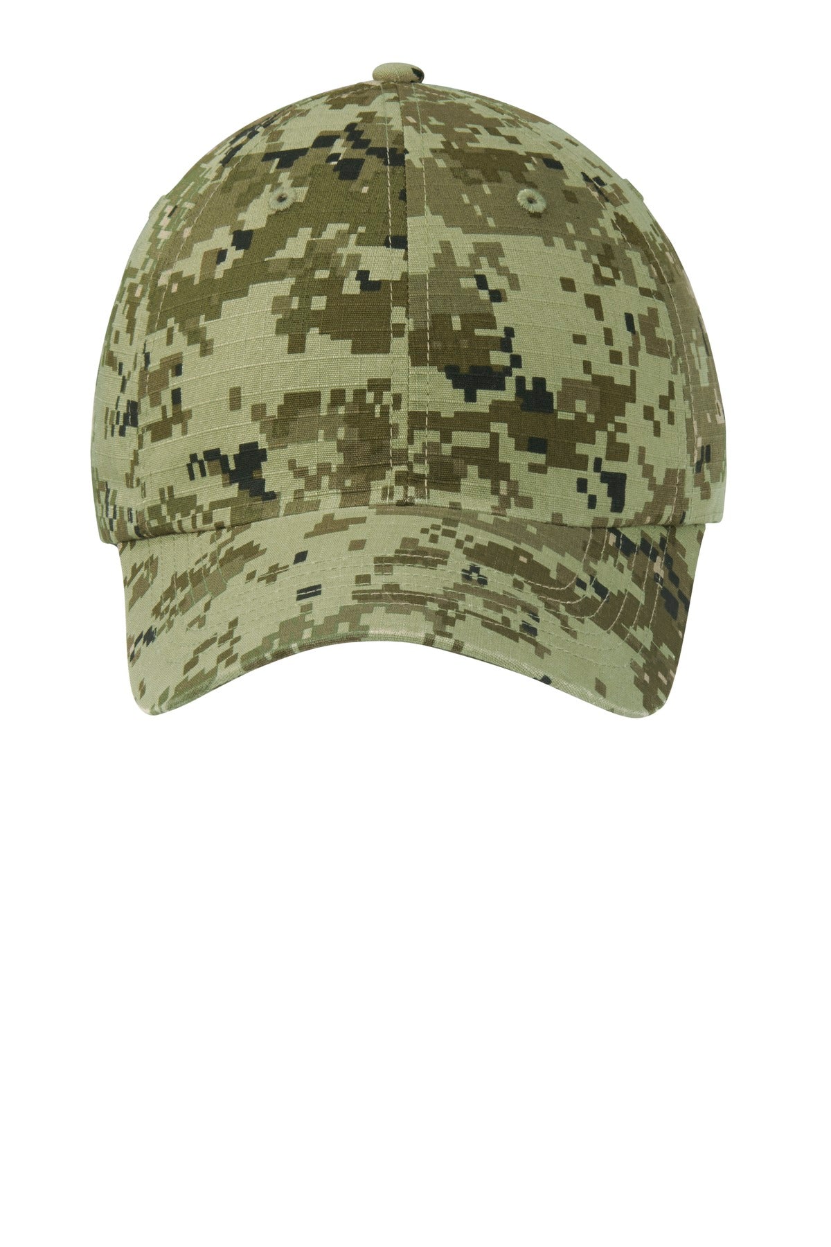Port Authority Digital Ripstop Camouflage Cap - Green Camo