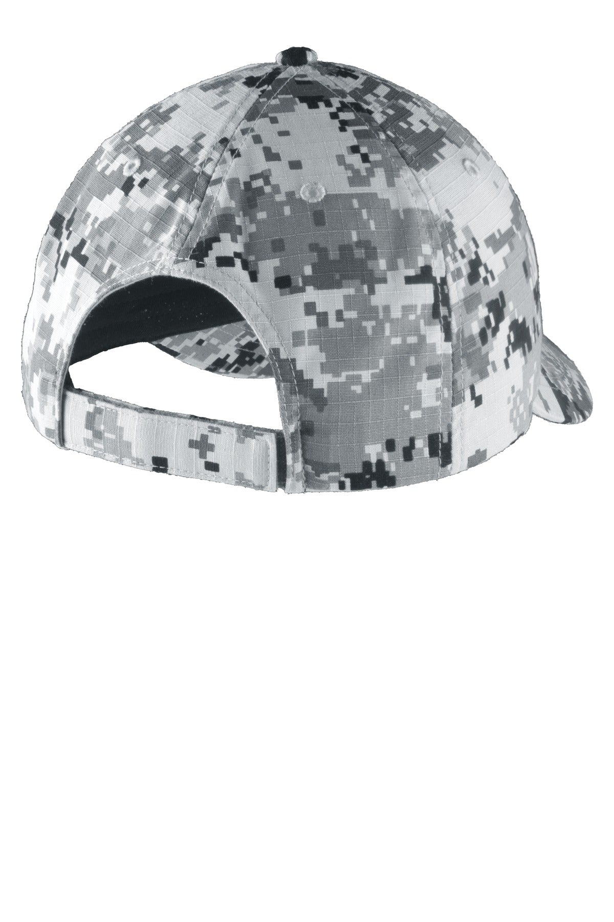 Port Authority Digital Ripstop Camouflage Cap - Grey Camo